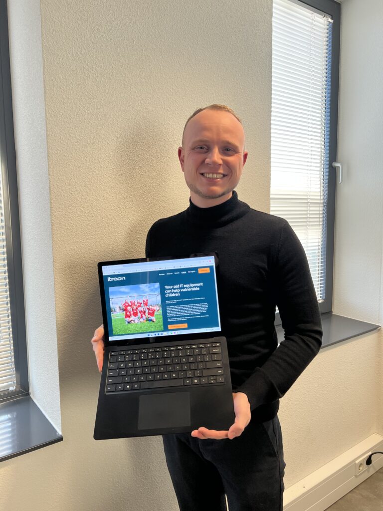 Itreon - Robin verhoog voor IT4Kids
